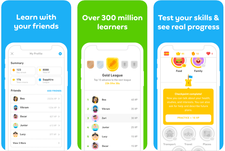 Duolingo is a great example of User Onboarding Experiences 